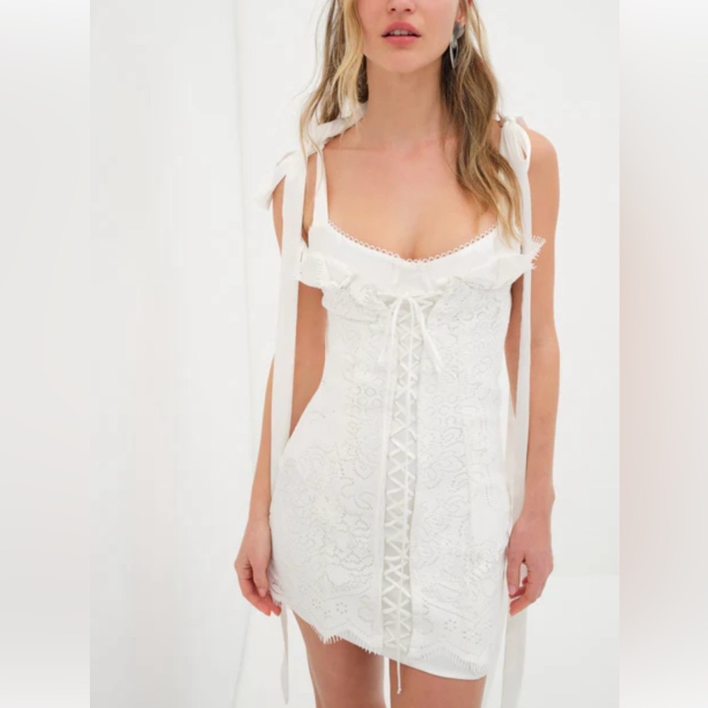 For Love & Lemons Zahra Mini Dress